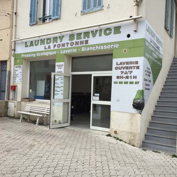 Lavage professionnel de linge Grasse